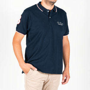 Polo special con logo ricamato
