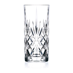 Set de 6 verres highball Melodia 36cl