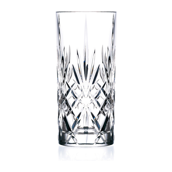 Set de 6 verres highball Melodia 36cl