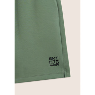 Pantaloni corti in interlock tecnico