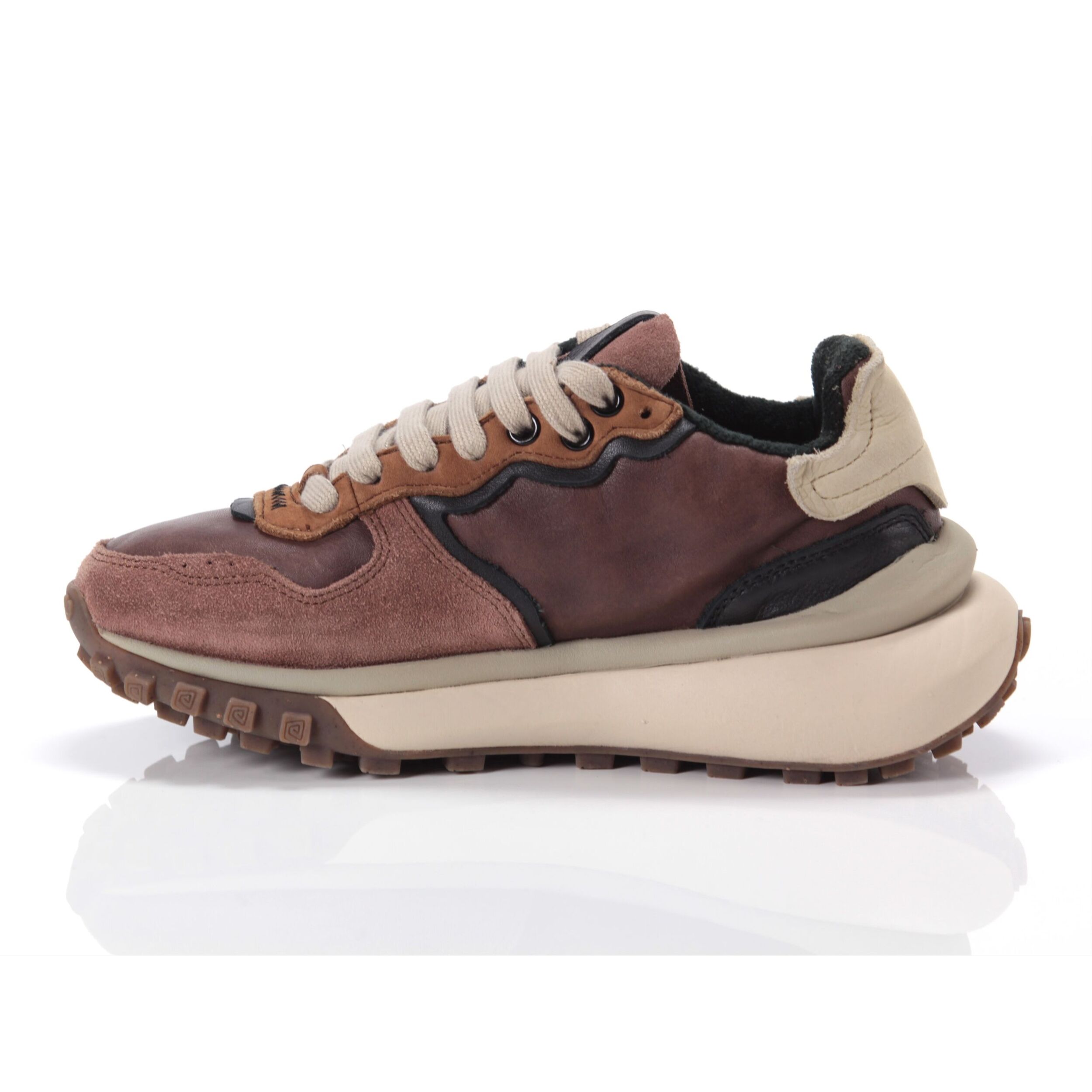 Sneakers Satorisan Chachrona Metta Premium Brown Marrone