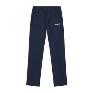 Pantaloni sportivi a gamba dritta in jersey stretch
