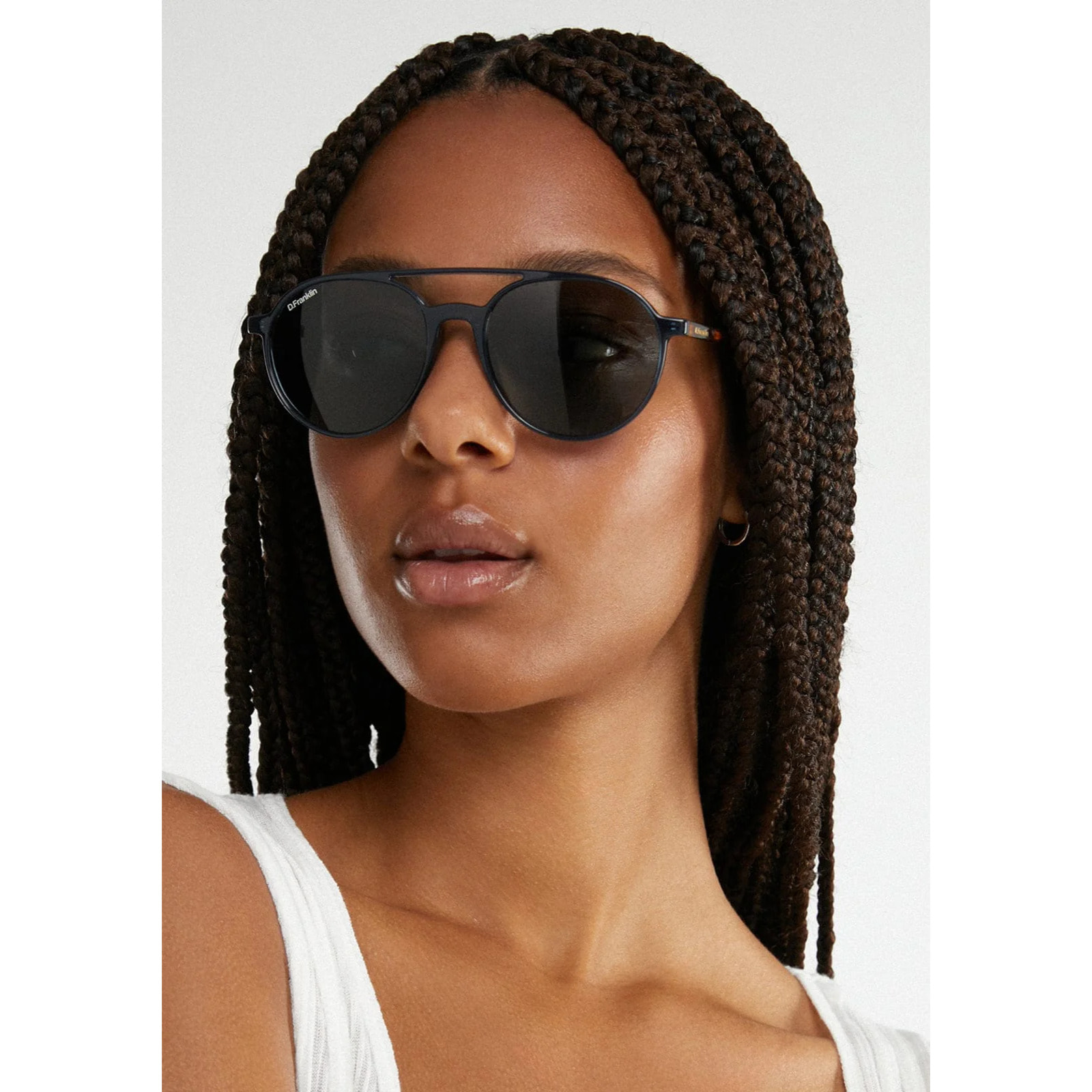 Gafas de Sol America Round Navy / Black D.Franklin