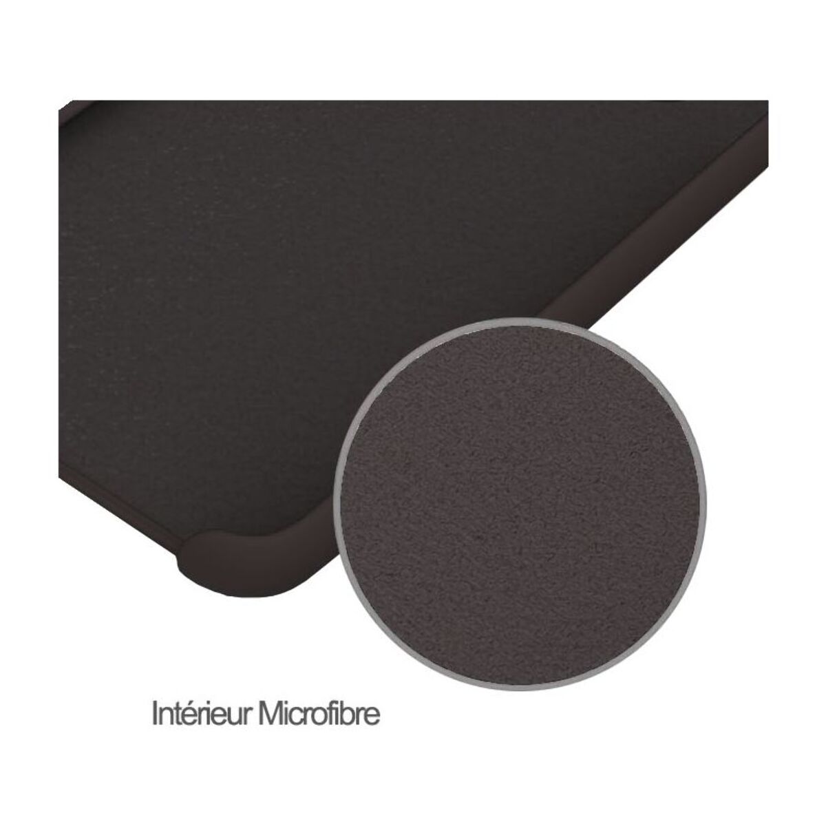 Pack IBROZ Xiaomi Mi 9 Coque Silicone noir