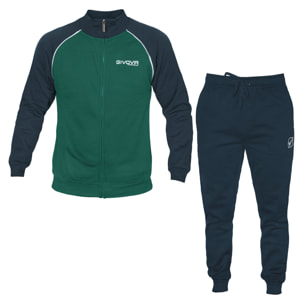 Set Homewear Uomo GIVOVA Felpato Full Zip
