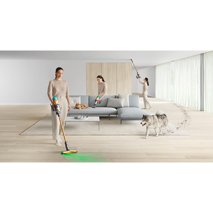 Dyson V12 Detectᵀᴹ Slim (Gold) Aspirateur sans fil | Reconditionné