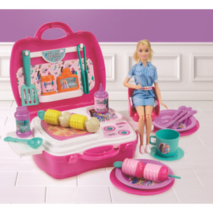 MALETIN CAMPING Y BARBACOA GLAMPING BARBIE