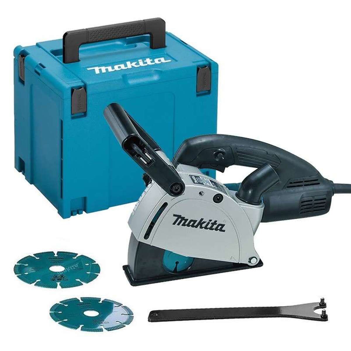 Rainureuse à double disque 1400 W Ø 125 mm - MAKITA - MakPac - SG1251J