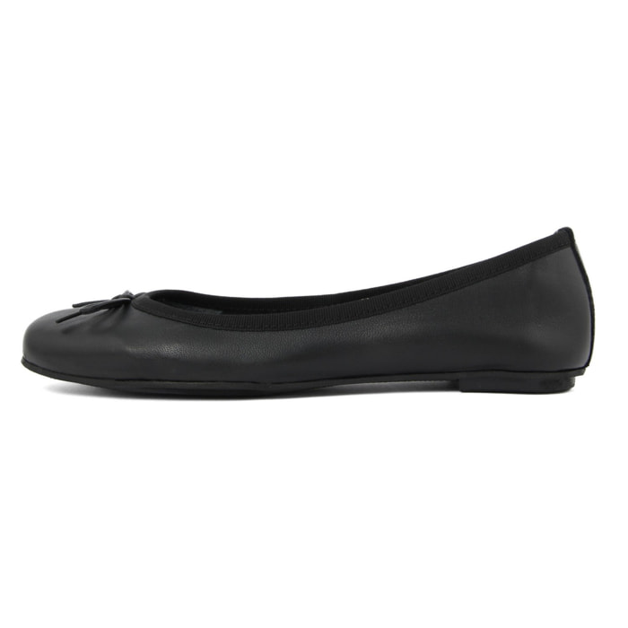 Ballerine Donna In Pelle Colore Nero-