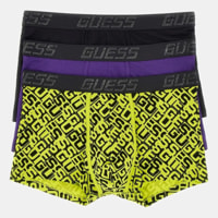 Boxer Joe (x3) - coton - logo - multicolore