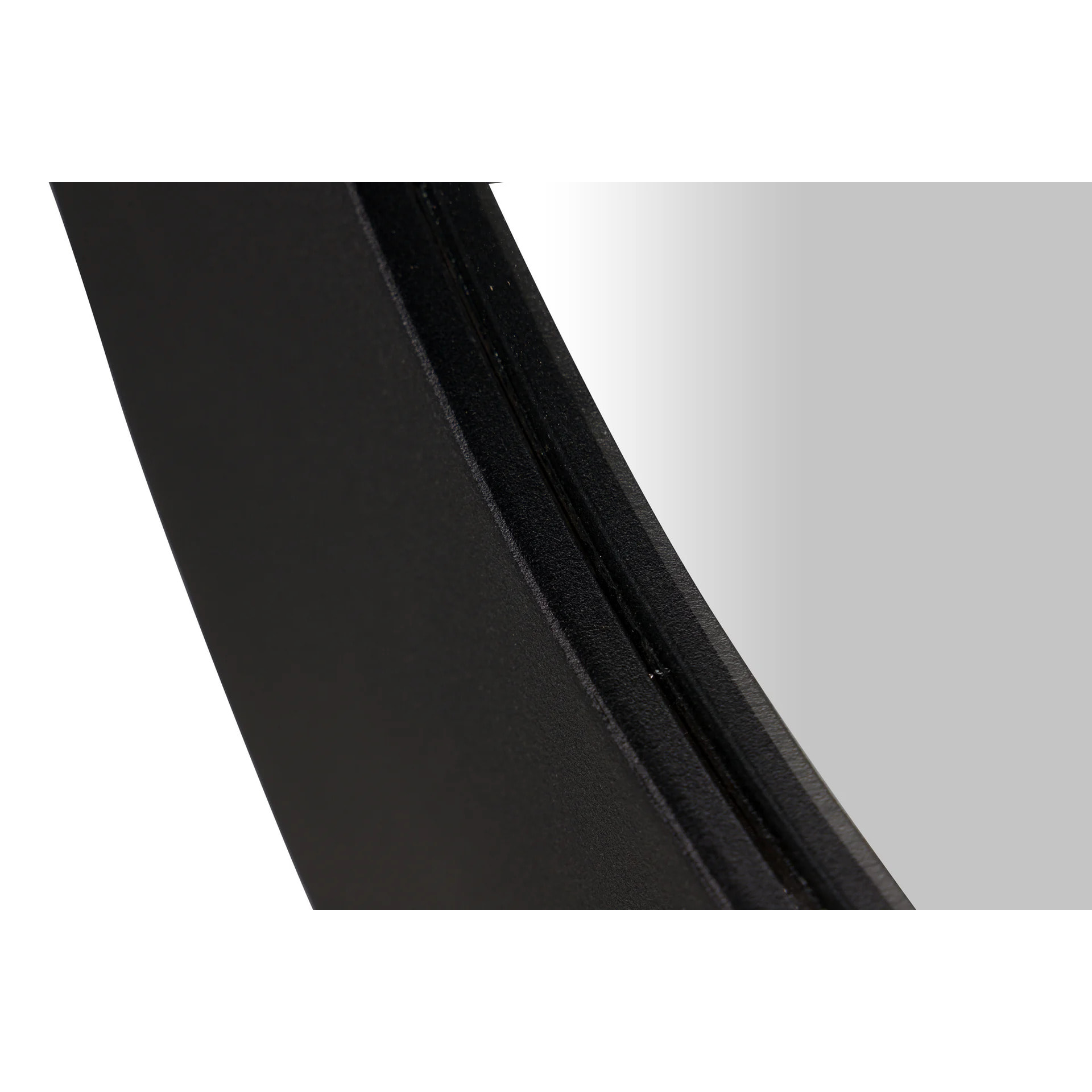 Espejo Metal Redondo Negro Dorado 70x3x70 Cm