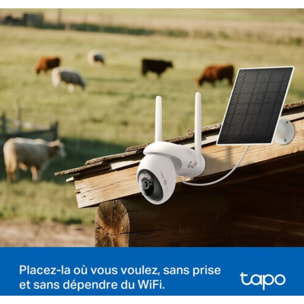 Caméra de surveillance TP-LINK Tapo C665G + panneau solaire