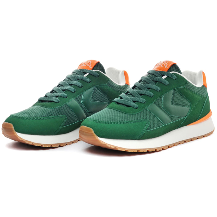 Kappa - Sneakers Uomo Donna Verde - Logo Martin