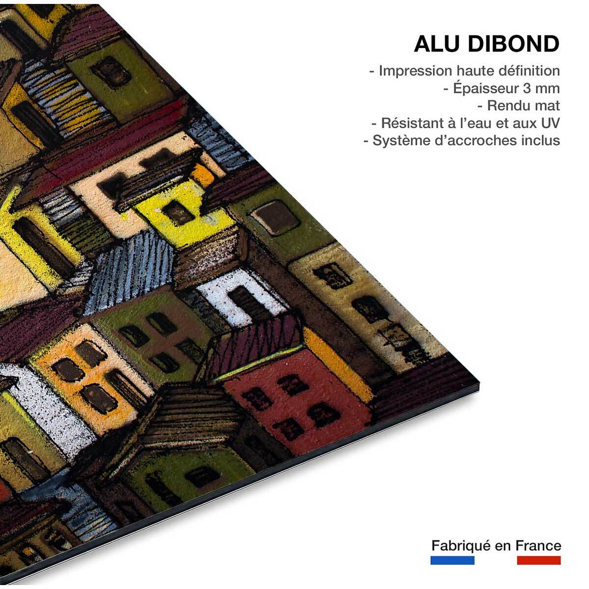 Tableau casa in mexico Tableau alu Dibond