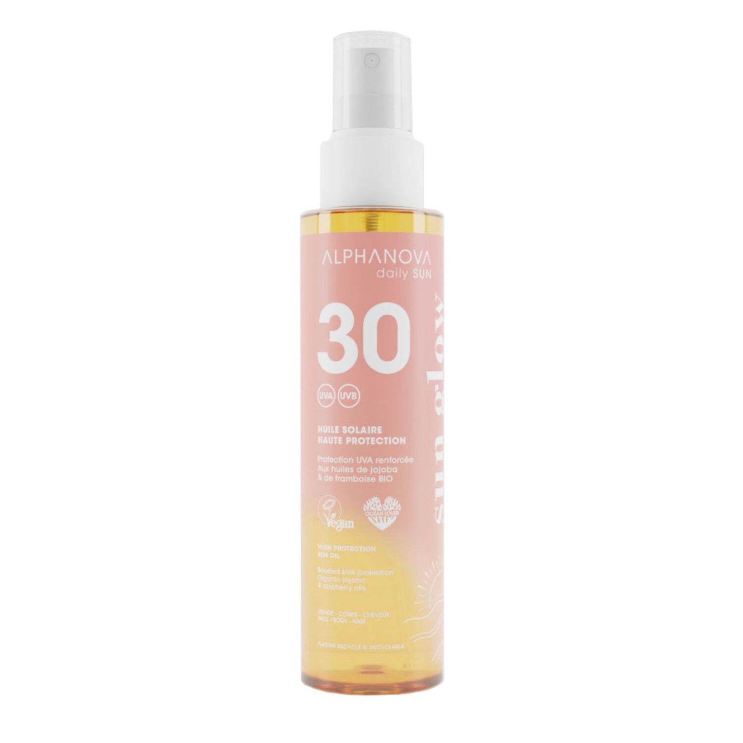 Sun Glow - Huile Solaire SPF 30