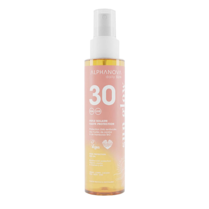 Sun Glow - Huile Solaire SPF 30