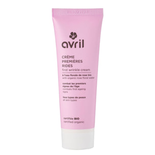 Crème Premières Rides - Crème Certifiée bio 50 ml
