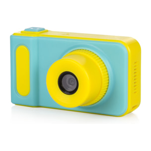 DAM Foto e videocamera per bambini con giochi 8x4x4 Cm. Colore giallo