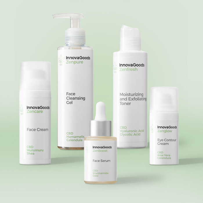 Pacchetto Routine Viso CBD - 5 prodotti