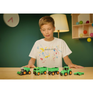 Set Mini Veicoli Fattoria (5 pezzi da 10cm)