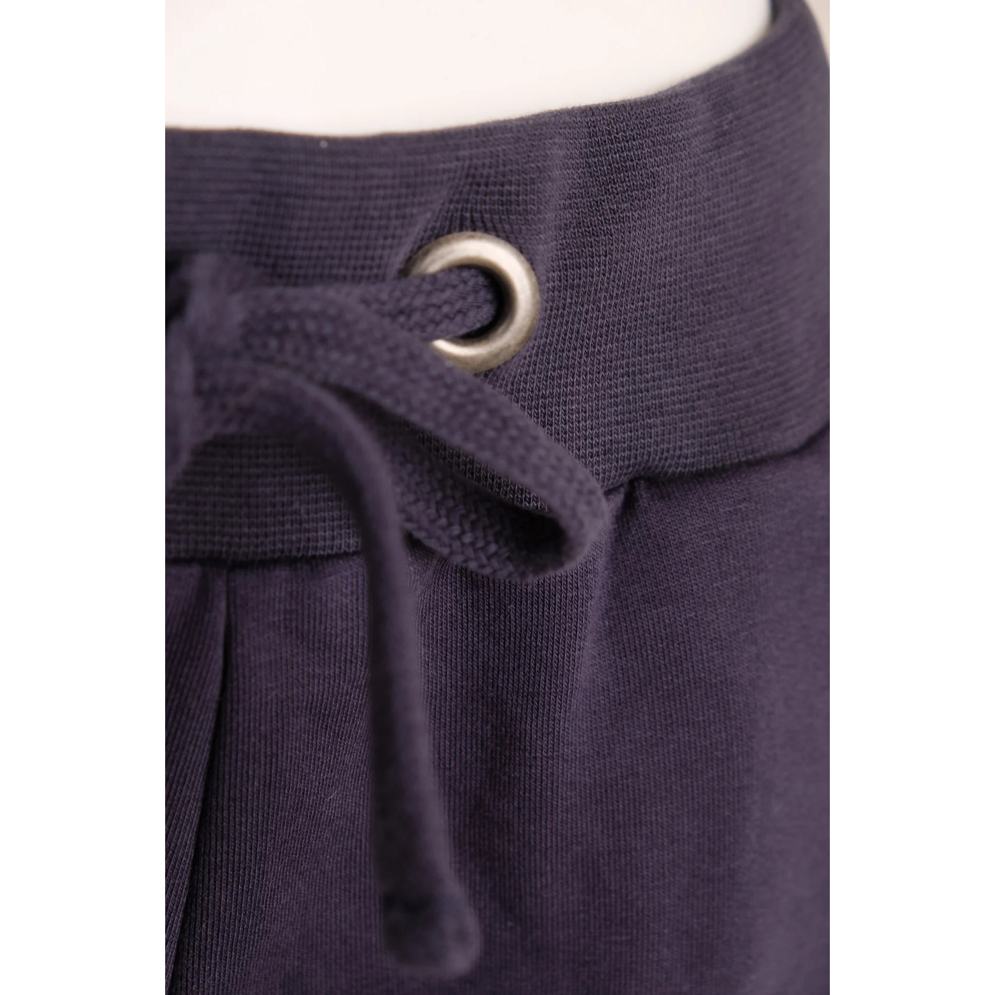 Pantaloni Esercito jogger wide leg blu donna