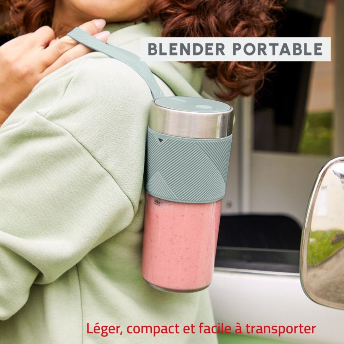 Blender MOULINEX LM1C0410 Mini Blender portable Lightmix