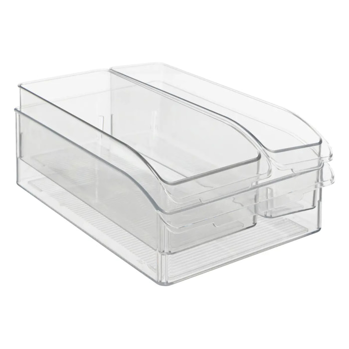 3 bacs de rangement "Smart Fridge" réfrigérateur