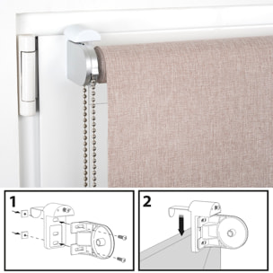 Store Occultant DREAM sans perçage Texture Beige