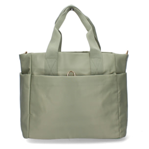 Bolso de hombro de Mujer con dos piezas, compartimento principal con cremallera