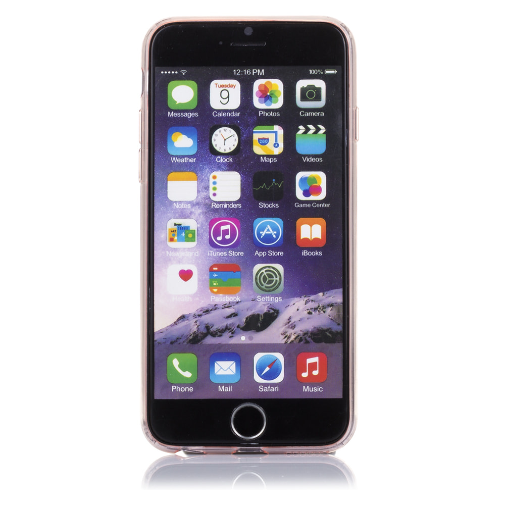 CUSTODIA IN SILICONE TRASPARENTE ROSA IP66S