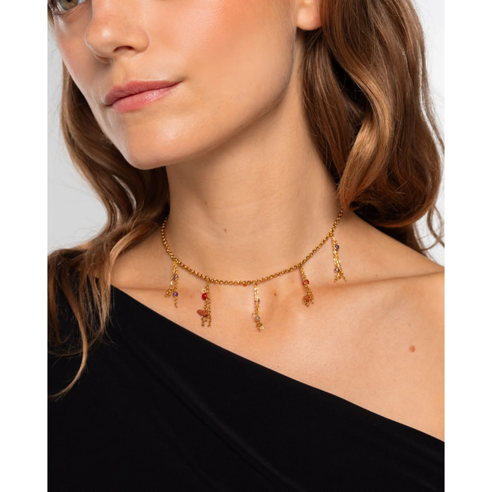 Collar Dorado de mujer