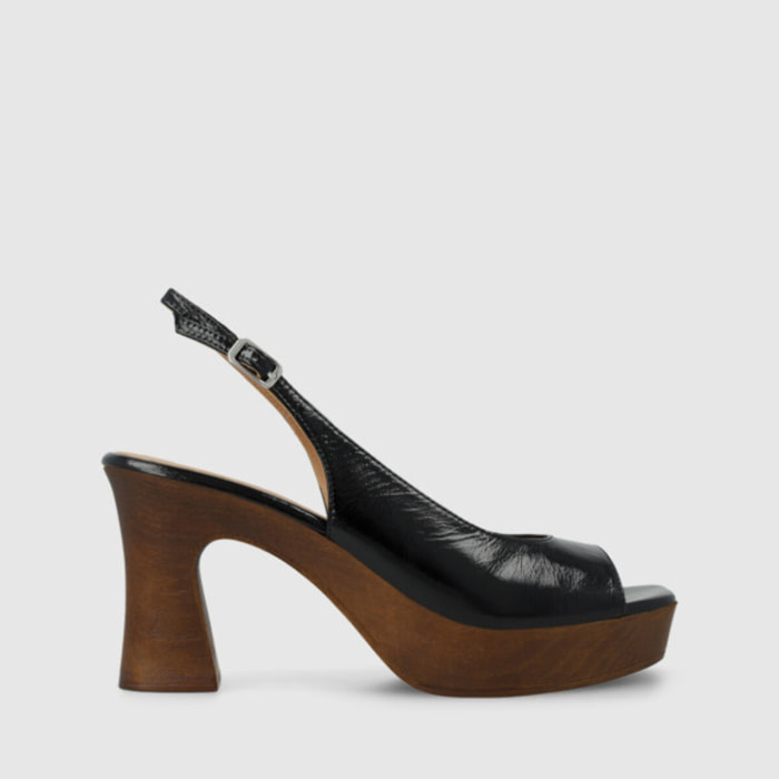 SANDALIAS NEGRAS GIN4510