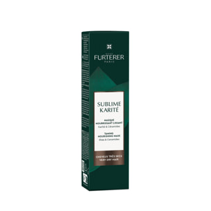 Sublime Karité - Masque nourrissant lissant