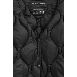 Chaqueta ultraligera Paloma negra con logo Polo Club