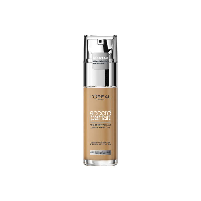 L'Oréal Paris Accord Parfait Fond de Teint Fluide 4.5N Beige Peau 30ml