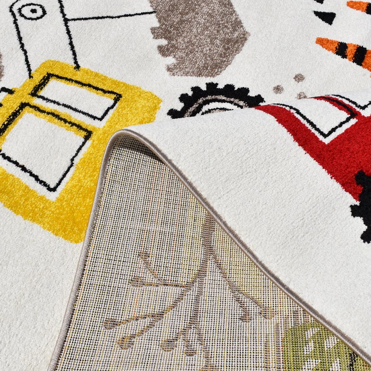 Tapis enfant TOSILO  Ecru certifié OEKO-TEX