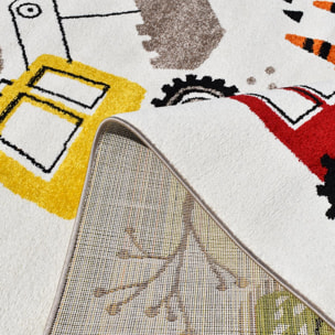 Tapis enfant TOSILO  Ecru certifié OEKO-TEX