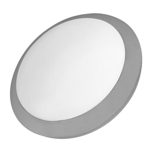Forlight Plafon Ip65 Ford Round E27 20W Gris 2300Lm