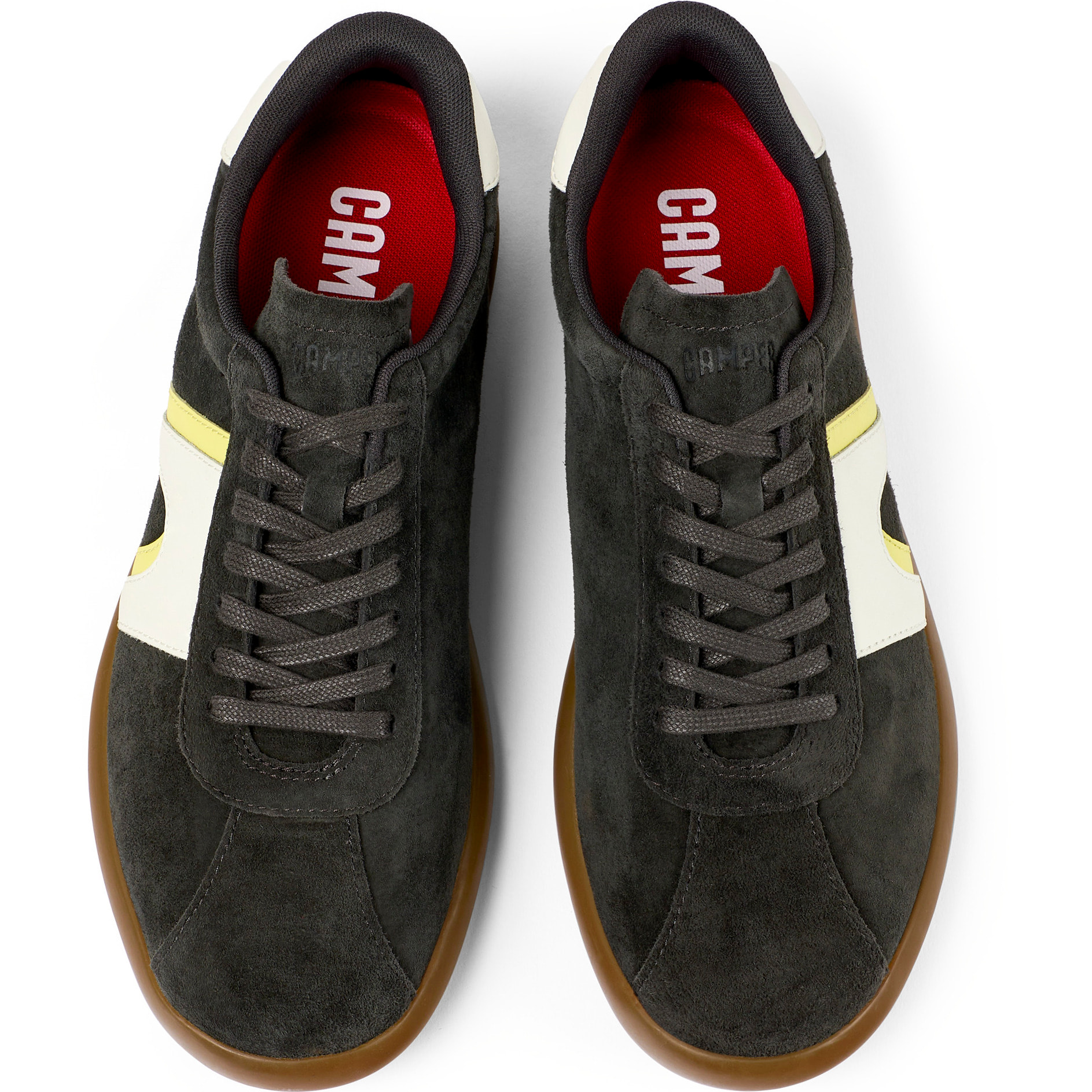 Zapatillas - CAMPER Pelotas Soller - Gris - Cuero Nubuck