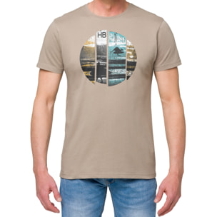 Camiseta de algodón 150 gr Hot Buttered Break Caqui