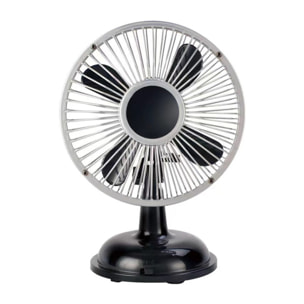 Ventilatore Da Tavolo Portatile Modello Vintage Nero