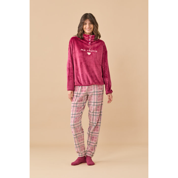 Pigiama donna coral articolo delizia Noidinotte