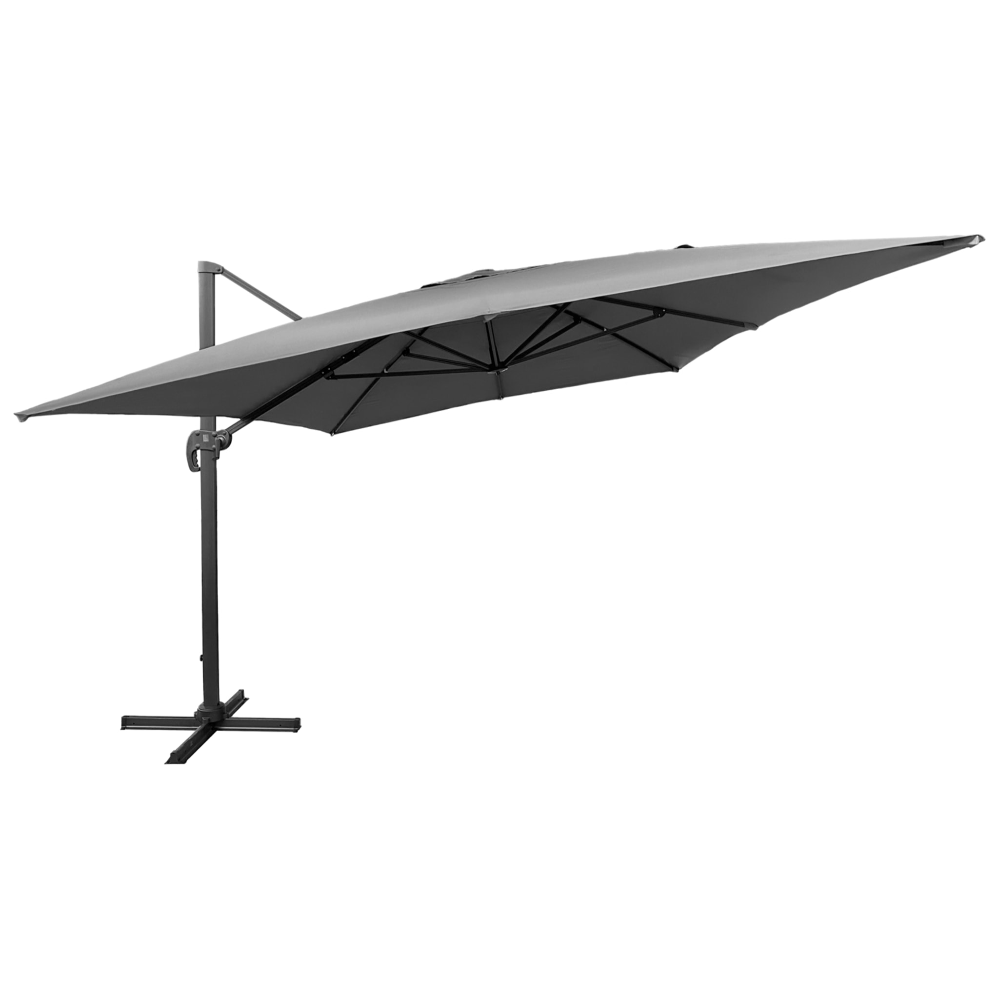 Parasol déporté MOLOKAI rectangulaire avec housse -