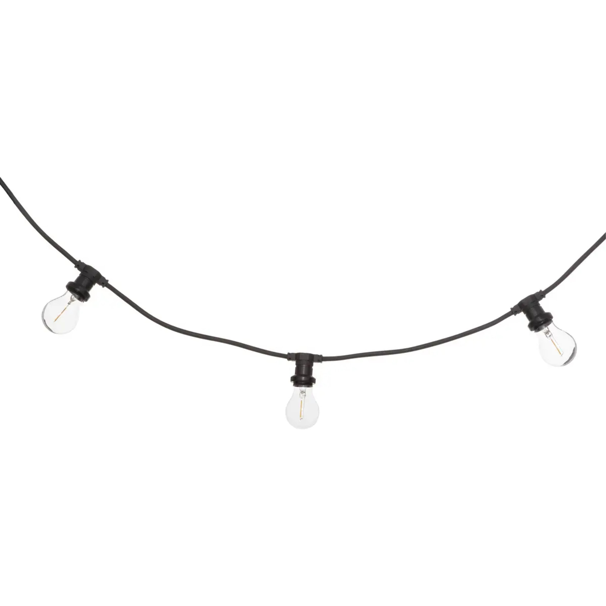 Guirlande LED outdoor secteur L520cm noir