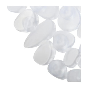 Tapis Fond de baignoire PVC GALETS Transparent MSV