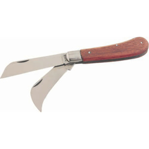Cuchillo electricista SAM OUTILLAGE 2 hojas incluyendo una serpette de 70 mm - 371