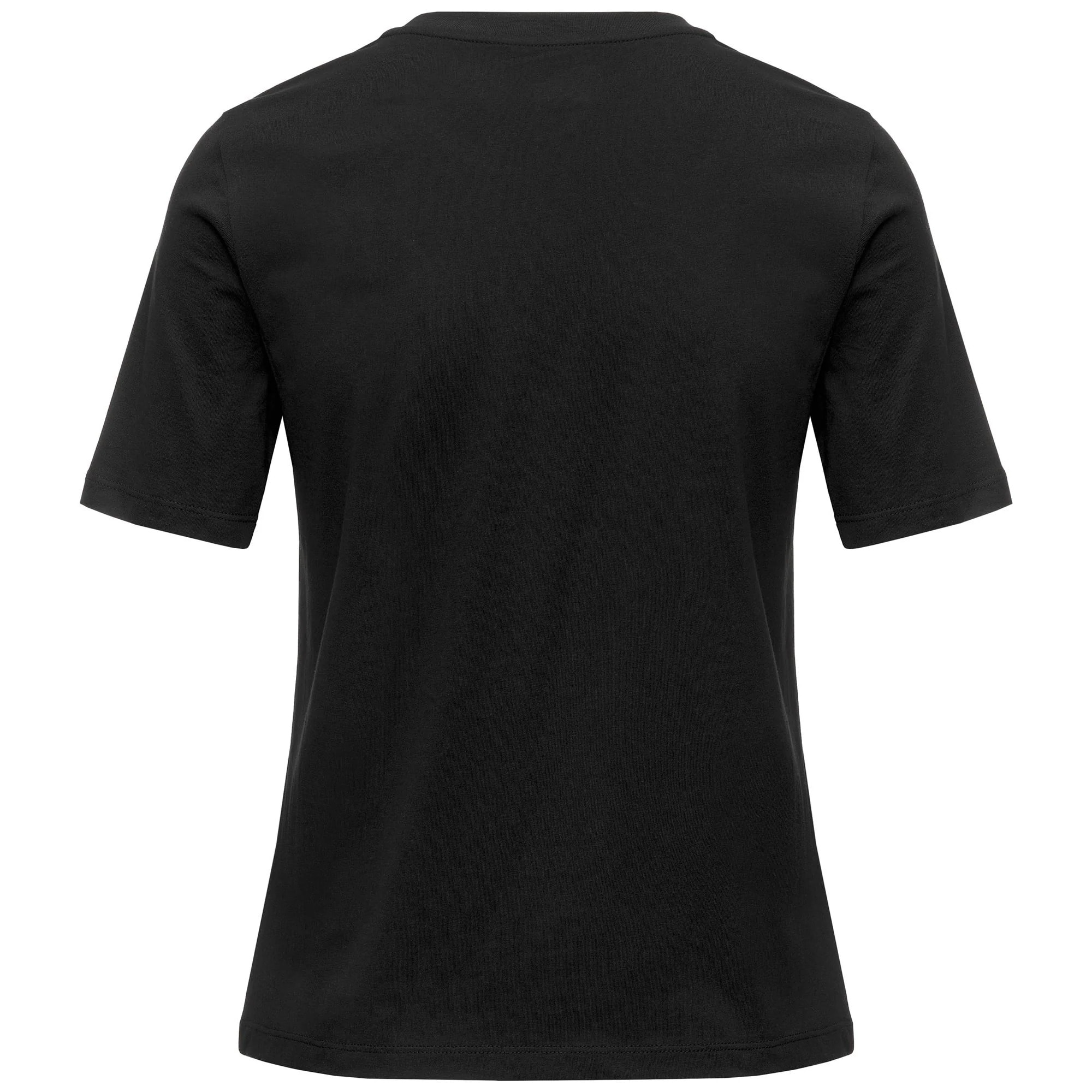 Kappa - T-Shirts & Top Donna Nero - Logo Ische