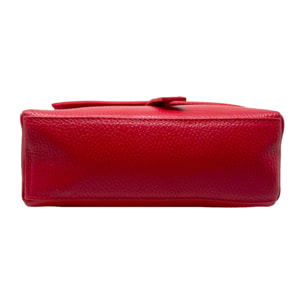 Borsetta a Tracolla Clutch in Vera Pelle Made in Italy