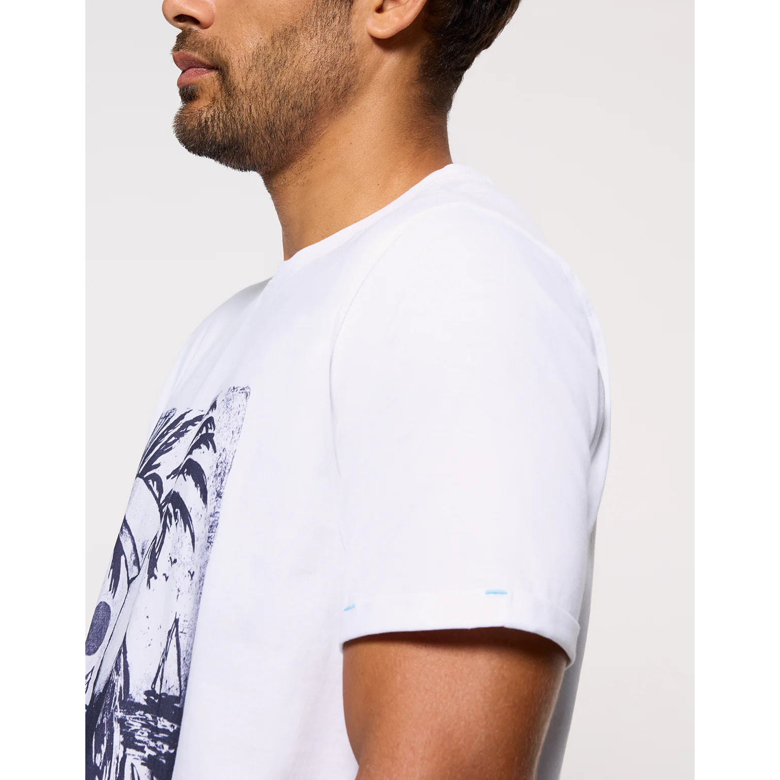 Camiseta Manga Corta Blanco - Mazer