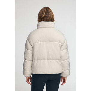 Chaqueta Lizzie color crudo con logo Polo Club